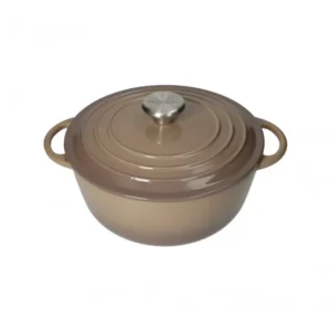 Brandani Casseruola Cocotte Tortora Ghisa Smaltata 3 L