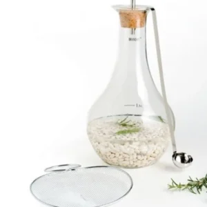 Brandani Fagioliera Vetro 2 lt Set 4 pezzi