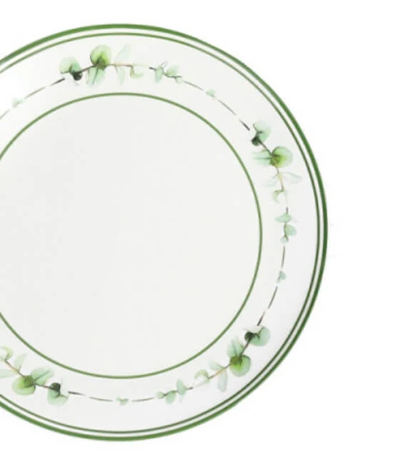 Brandani Flora Piattino Pane & Pastry Set 6 Pz Bone China