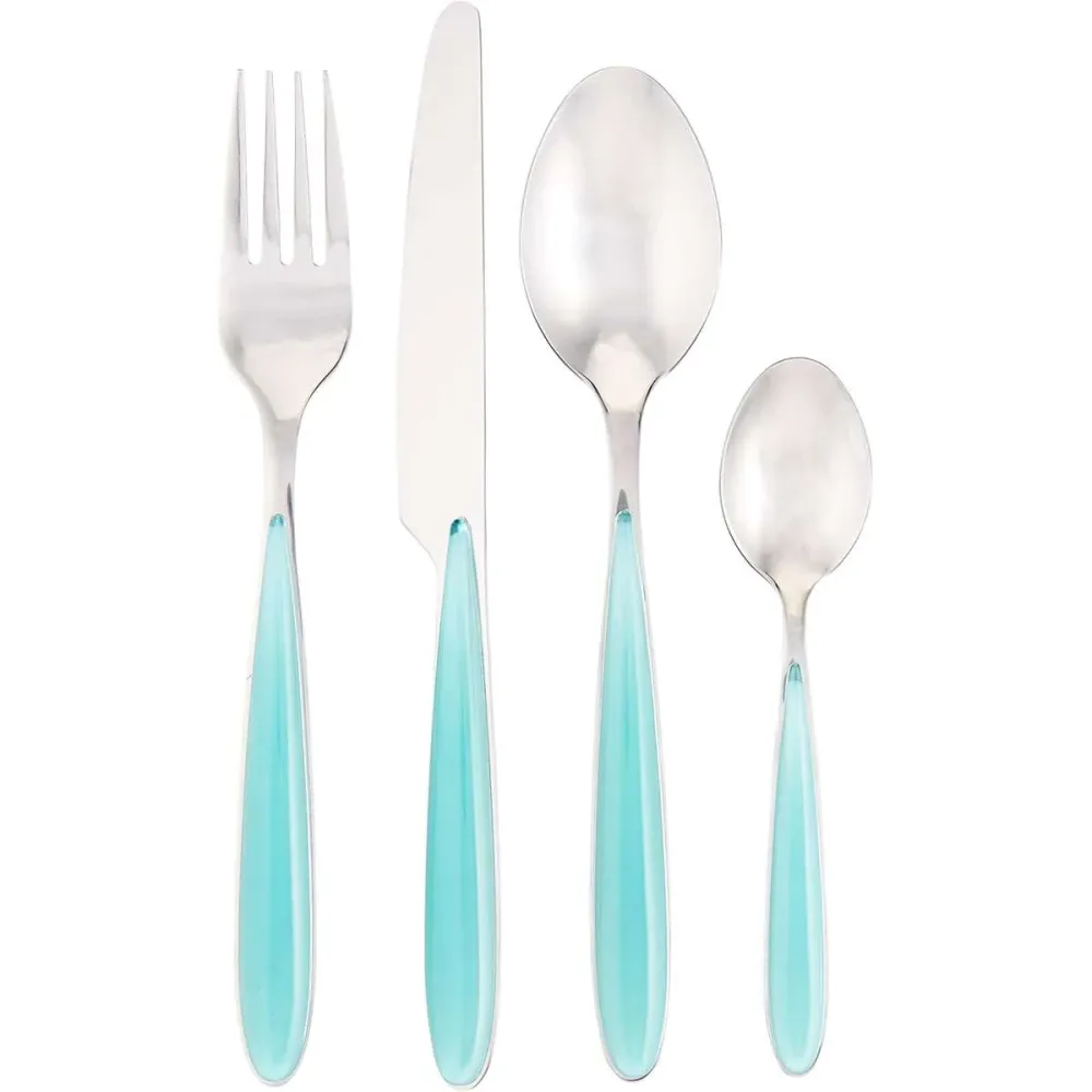 BRANDANI Set Posate 16 Pezzi Acqua Marina - 54291
