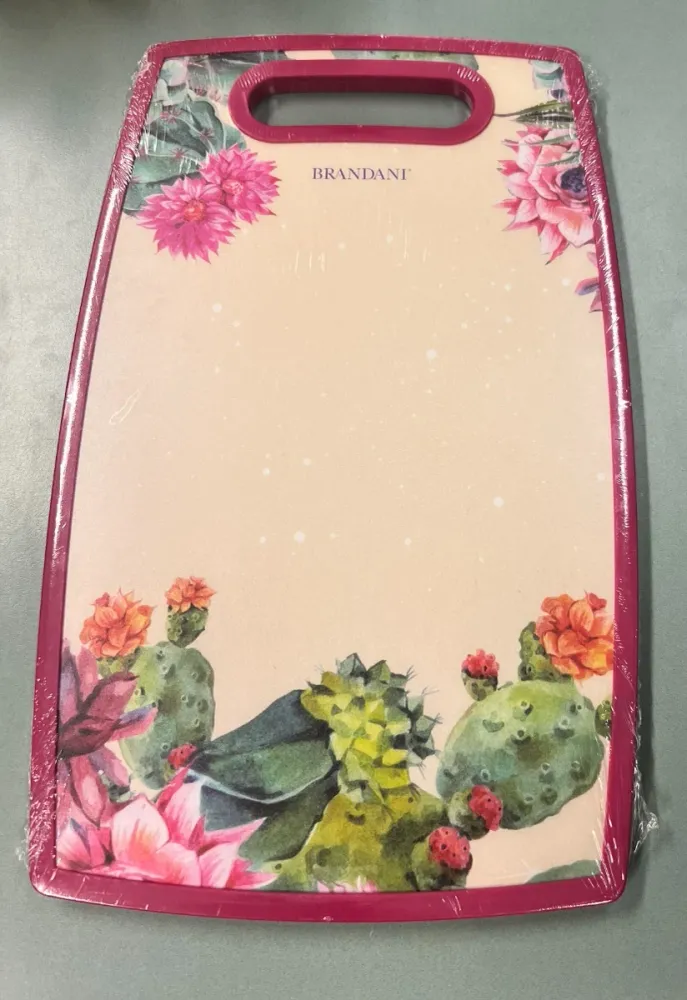 BRANDANI - TAGLIERE RETTANGOLARE 23x37 CM FLOREALE MATERIALE POLIPRIPILENO COMPOSITO