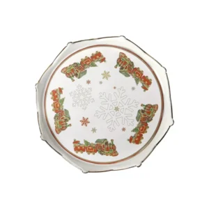 Brandani Vassoietto Christmas corona new bone china