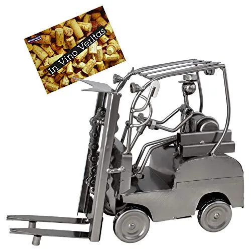 Brubaker portabottiglie di Vino portabottiglie per Vino impilatore Driver Decorazione Oggetto Metallo Bottiglia Stand con...