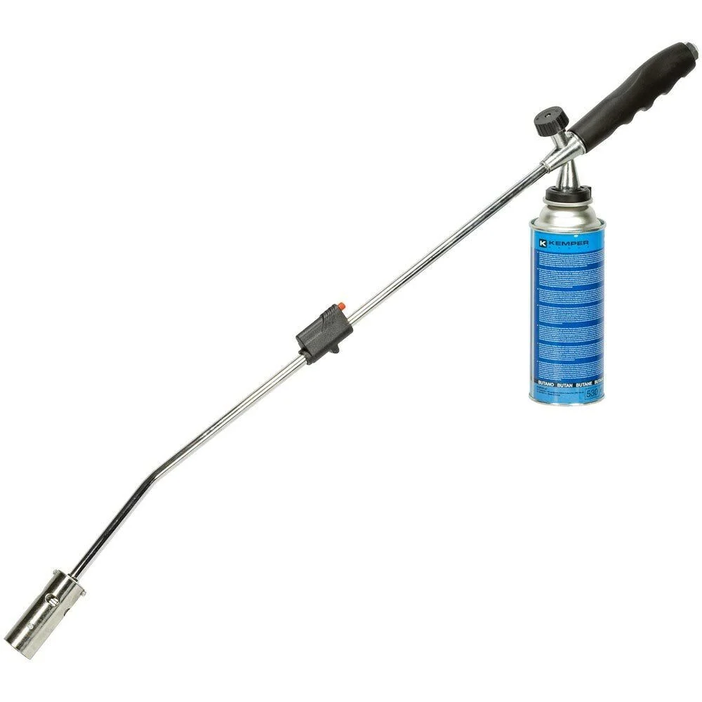 Bruciatore Gas Portatile di Piante Erbacce 80 cm Fiamma Ossidrica Giardino
