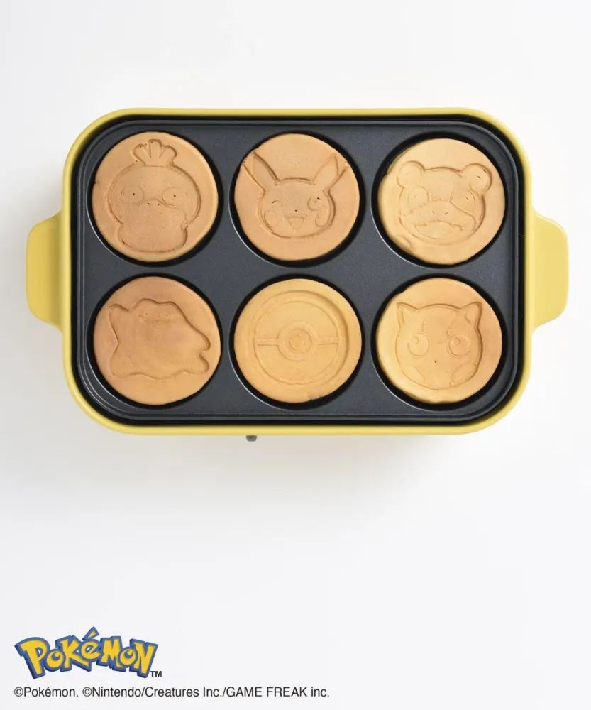 BRUNO Piastra Compatta per Pancake con Personaggi Pokémon BOE118-CAKE