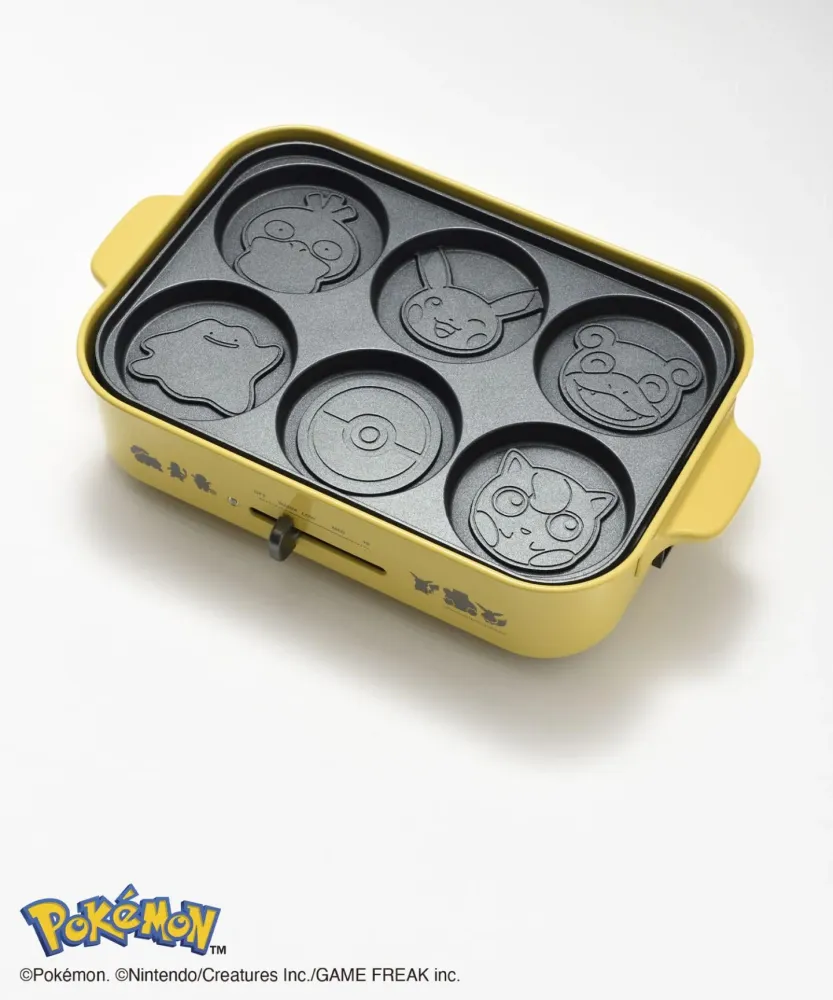 BRUNO Piastra Compatta per Pancake con Personaggi Pokémon BOE118-CAKE