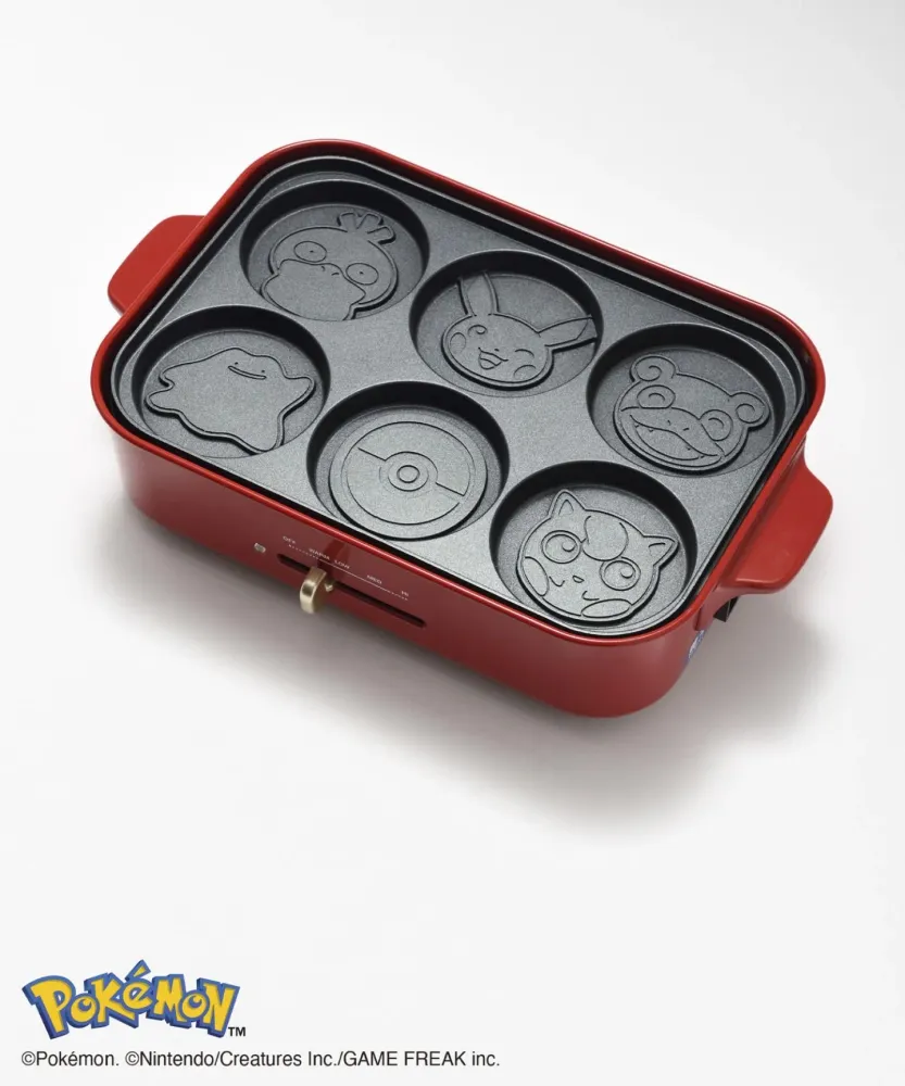 BRUNO Piastra Compatta per Pancake con Personaggi Pokémon BOE118-CAKE