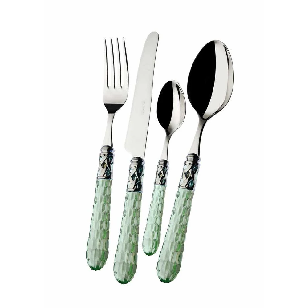 Bugatti Set 24 Posate Bohemia Verde