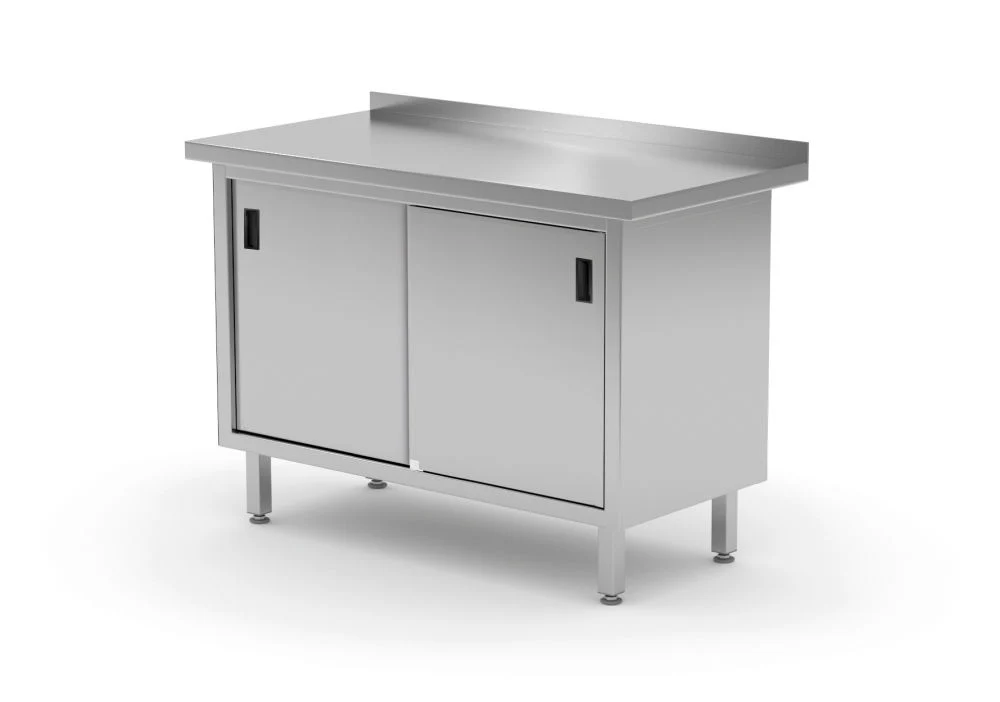 Cabinetti da lavoro da lavoro parete Hendi Linea professionale, 1200x600x850mm