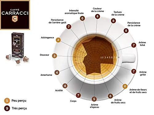 Caffè Carracci, Capsule Compatibili Nespresso, Napoli - 10 astucci da 10...