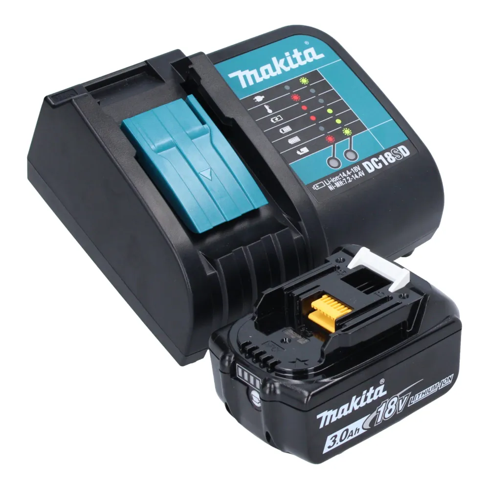 Caffettiera batteria Makita DCM 501 SFO 12 V max / 18 V Olive - Outdoor Adventure Edition + 1x batteria ricaricabile 3,0 A...