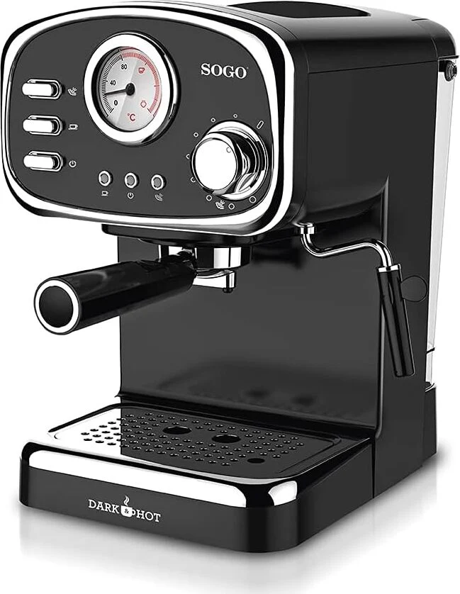 CAFFETTIERA ESPRESSO 1100W/ 1.25L / 15 bar/ 2tazze