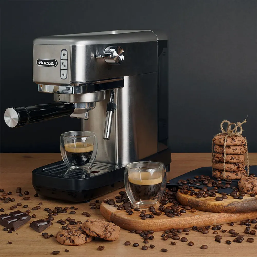 Caffettiera Espresso Ariete Metal Slim per caffè macinato