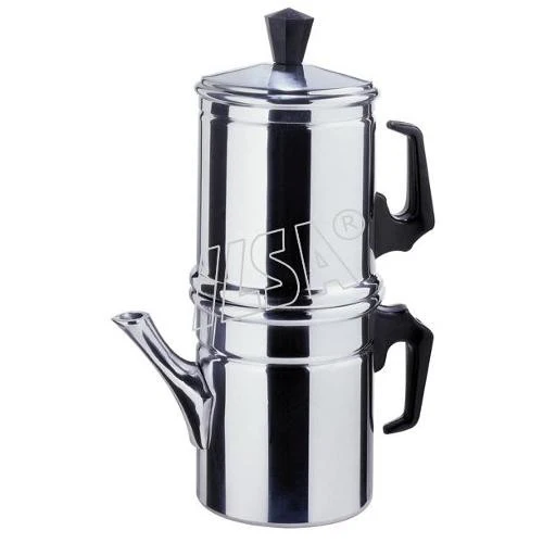 Caffettiera Ilsa 0004006 NAPOLETANA Cromo lucido