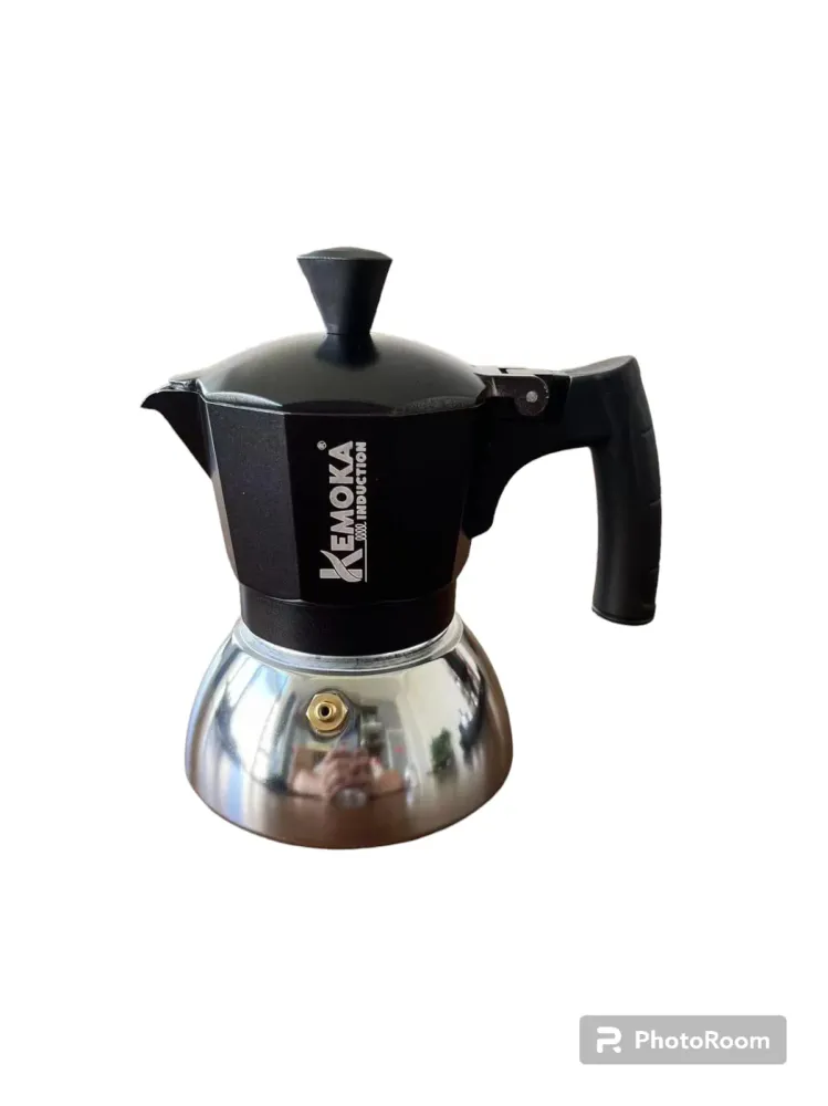 Caffettiera KEMOKA Induzione â?" 3 Tazze â?" Confezione Scatolata