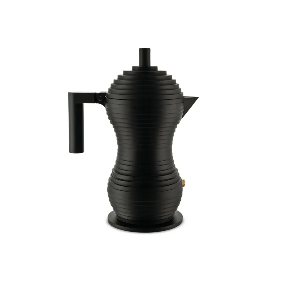 Caffettiera Pulcina Alessi Nera 3 Tazze