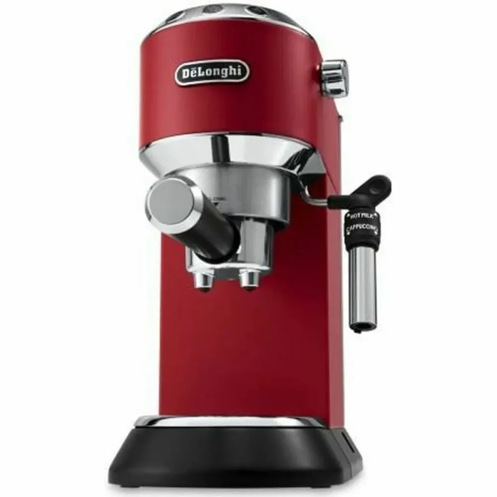 Caffettiera Stantuffo DeLonghi 0132106169 Acciaio inossidabile Rosso 1 L