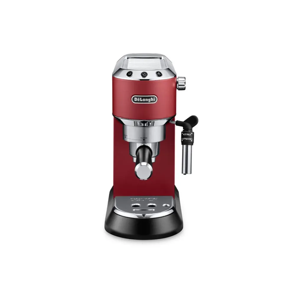Caffettiera Stantuffo DeLonghi 0132106169 Acciaio inossidabile Rosso 1 L