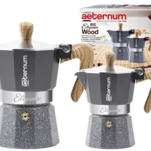 Caffettiere Aeternum Elegance Wood 1+3 Tazze. Prezzo per Pezzo.