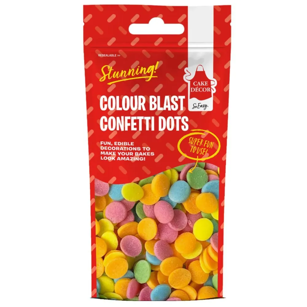 Decorazioni per torte Splendidi confetti colorati da 50 confettini Cake Decor