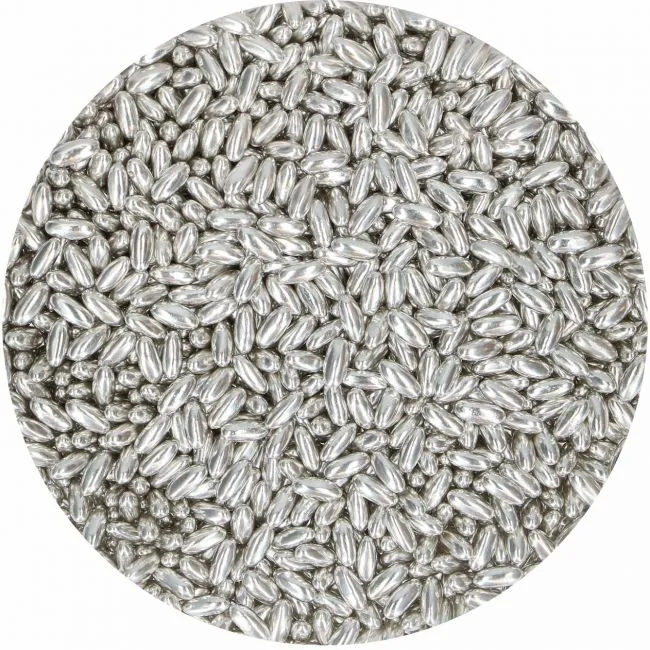 Canne per riso - Argento metallico
