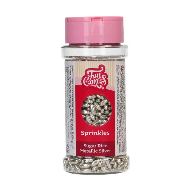 Canne per riso - Argento metallico