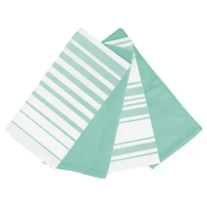 Canovaccio tilde set 4 pezzi colore menta 85% c otone 15% poliestere altre fibre cm50x70