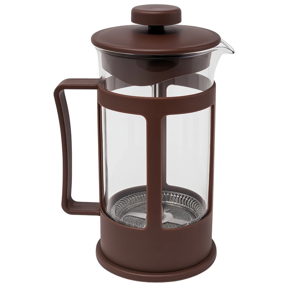Cappuccinatore montalatte manuale vetro 300 ml schiuma caffè latte