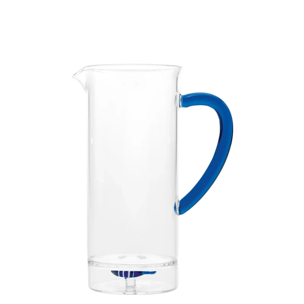 CARAFFA VETRO " TECA MARE" CM 19,5H 75 CL.