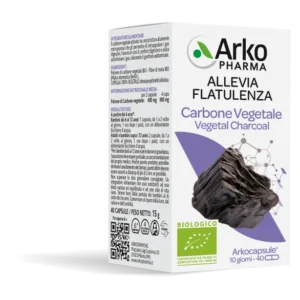 Carbone Vegetale 40 Capsule Bio