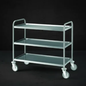 CARRELLO INOX 3 PIANI
