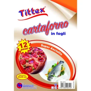 Carta per forno 12 pezzi 33x40cm 872