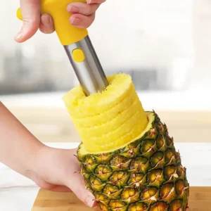 CASARIA Tagliaverdure e affettatrice per ananas acciaio inossidabile, gadget da cucina per casa