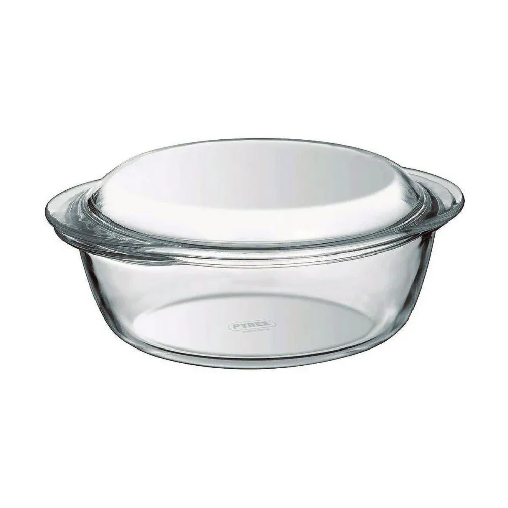 Casseruola con coperchio Pyrex Trasparente 21 L