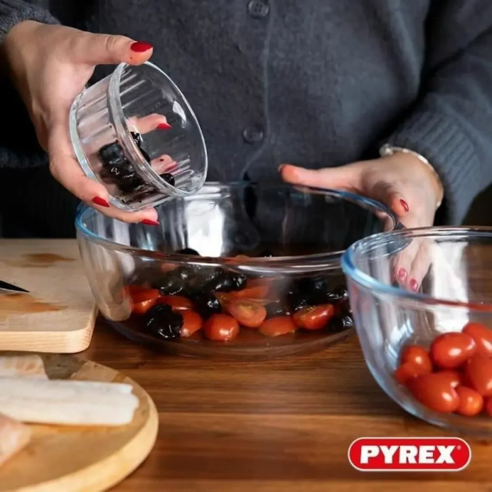 Casseruola con coperchio Pyrex Trasparente 21 L