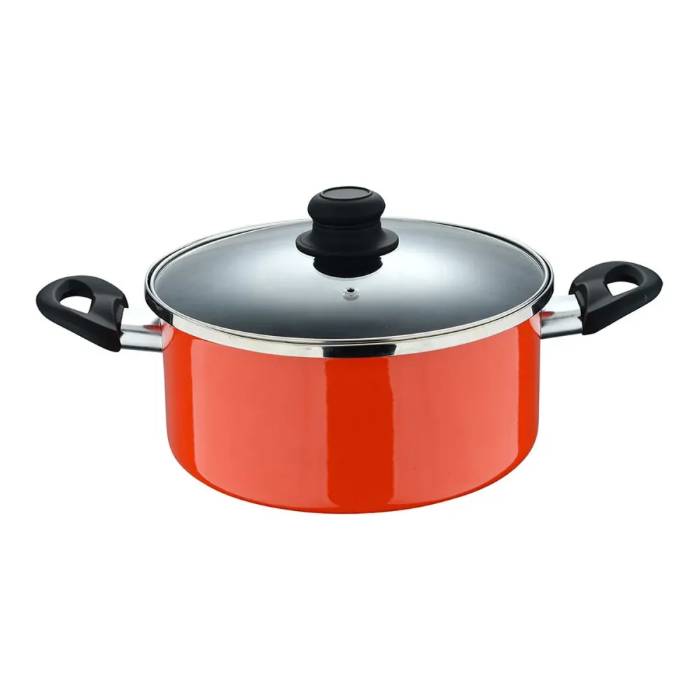 Casseruola con coperchio San Ignacio valencia experto Arancio Acciaio al carbonio