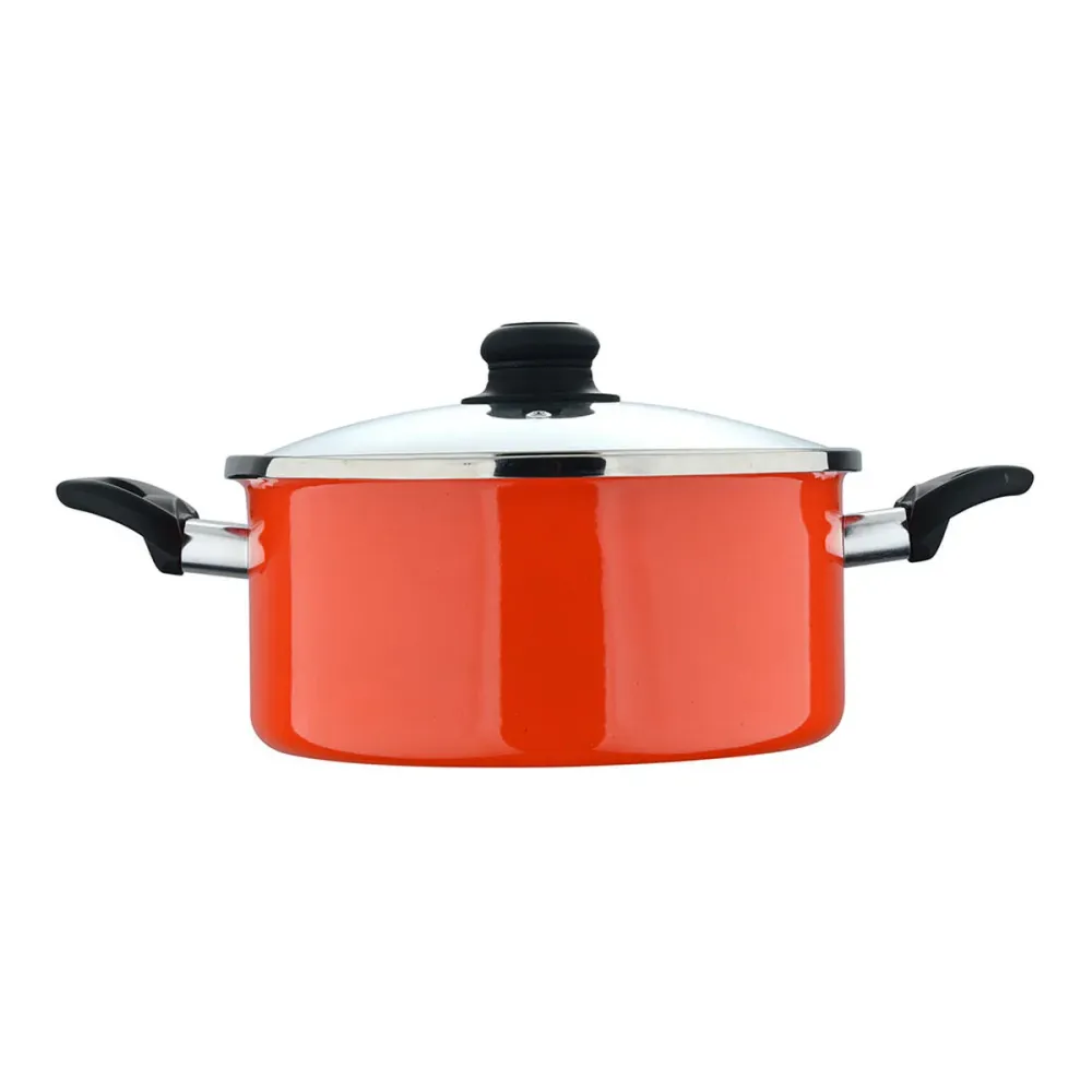 Casseruola con coperchio San Ignacio valencia experto Arancio Acciaio al carbonio