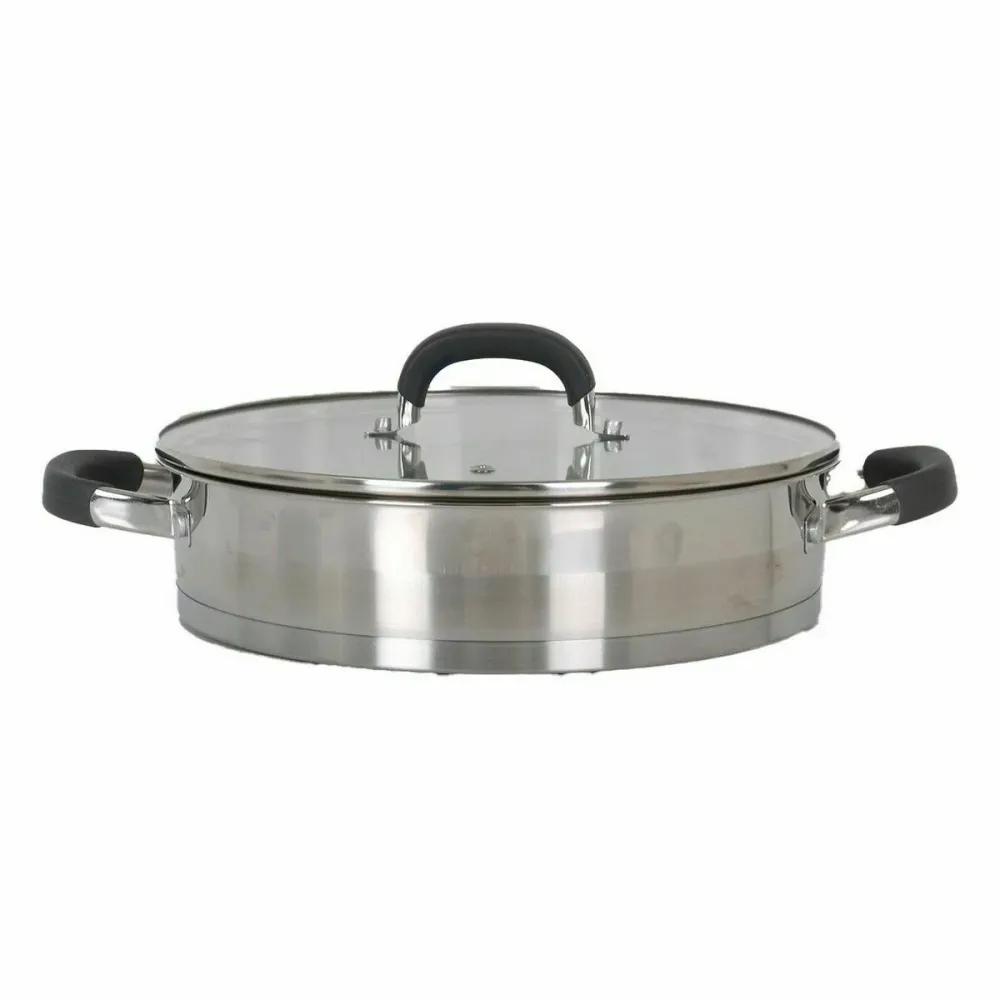 Casseruola con coperchio vetro Quttin 3,1 L (4 Unità)