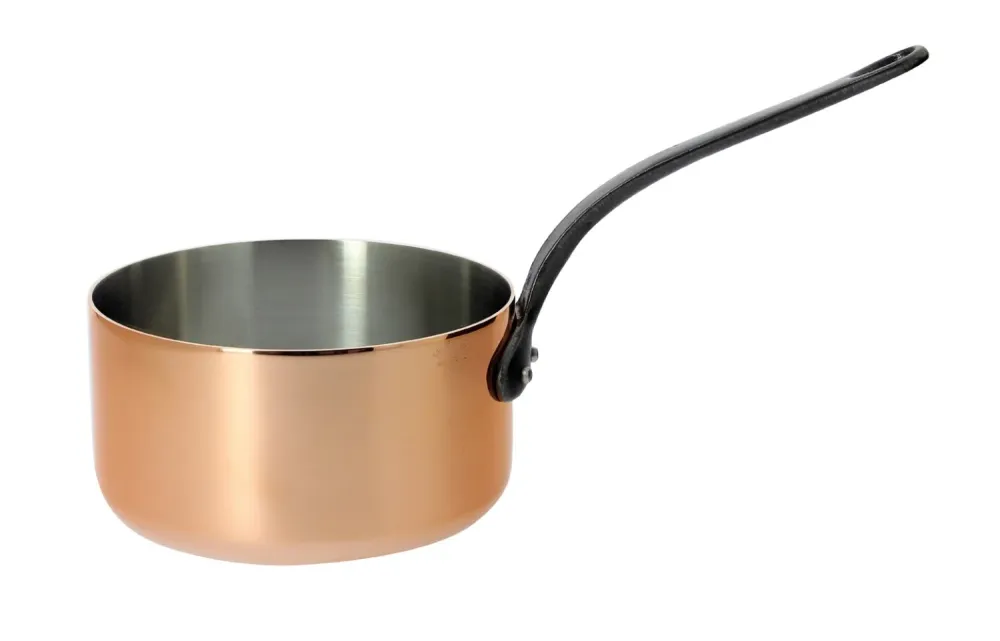 Casseruola INOCUIVRE acciaio inox-rame Ø14cm, manico ghisa