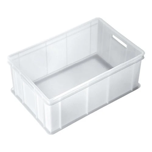 Cassetta Giganplast 1885 HD2 SERVICE Sovrapponibile per alimenti Bianc