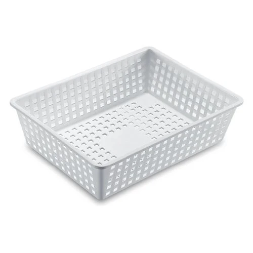 Cassetta Giganplast 2250M2 BI Cesta Forata Bianco