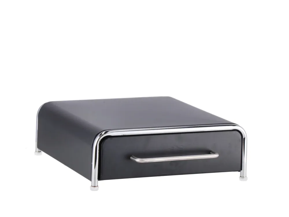 Cassetta portacapsule caffe' 30x32xh11cm, 2 colori assortiti