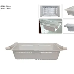 Cassetto plastica estensibile per frigo