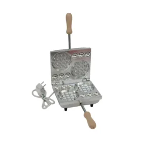Cbe Biscottiera elettrica per ferratelle dolci e salate Waffle tondi e palline Modello 5050200