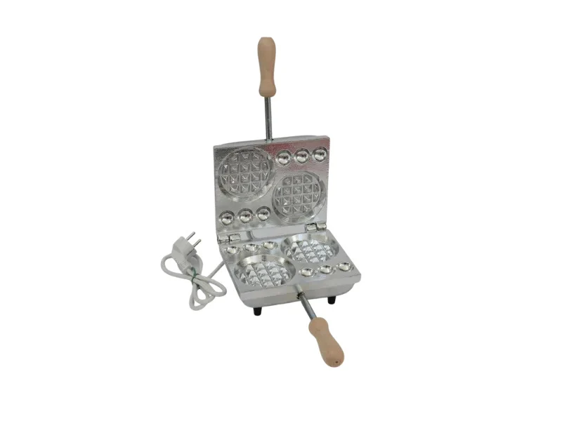 Cbe Biscottiera elettrica per ferratelle dolci e salate Waffle tondi e palline Modello 5050200