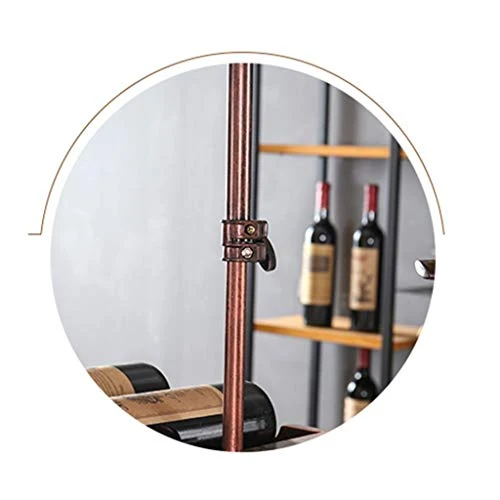 CCFENG cremagliera di vetro Vino, Bar appeso cremagliera di vetro, cremagliera del vino vino, appeso cremagliera di vetro,...