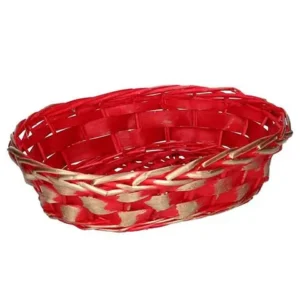 Cesta rossa oro 30x22h7 9360710000