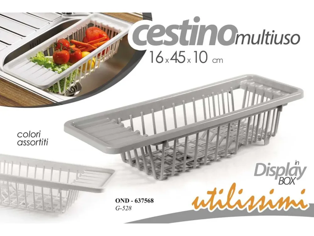 Cestino per lavello 16x45x10 637568