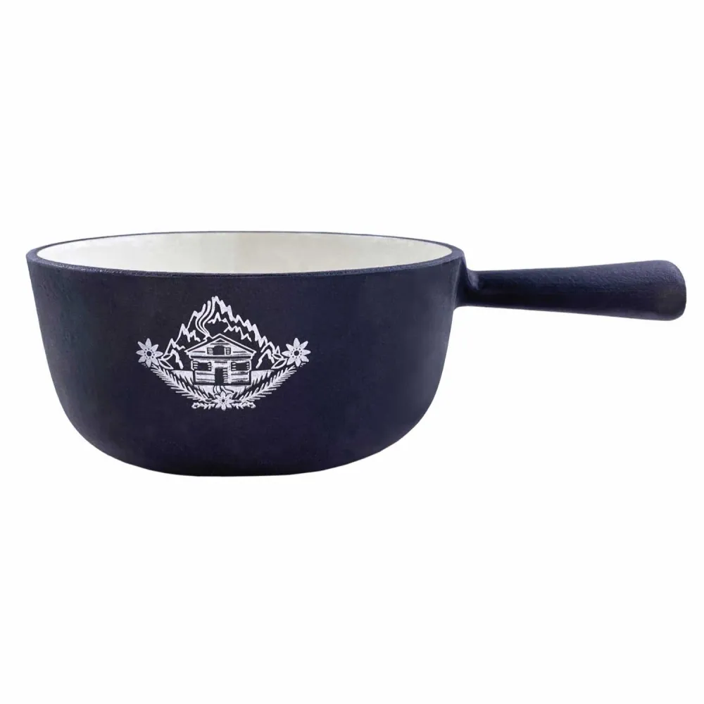 CHALET Caquelon schwarz 20cm