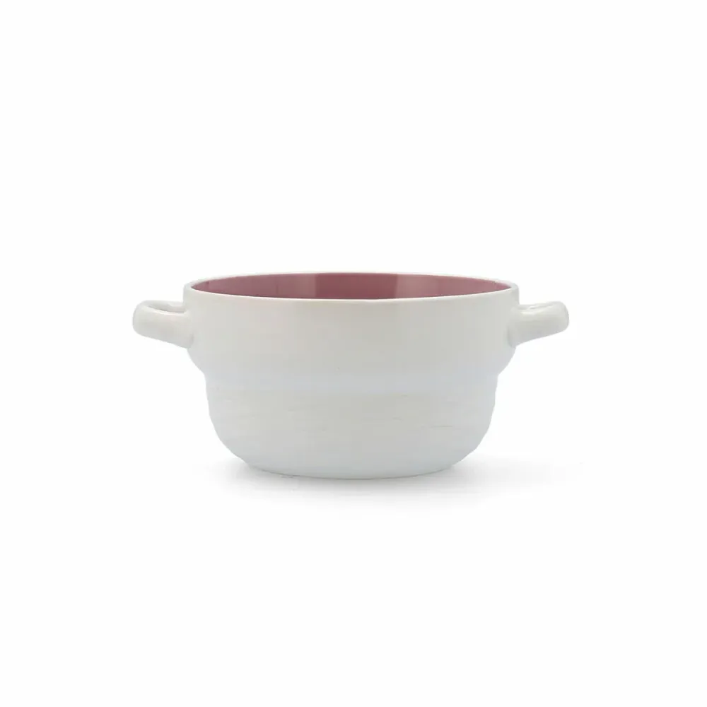 Chávenas de chá Quid Vita Peoni Cor de Rosa 500 ml (6 Unidades)